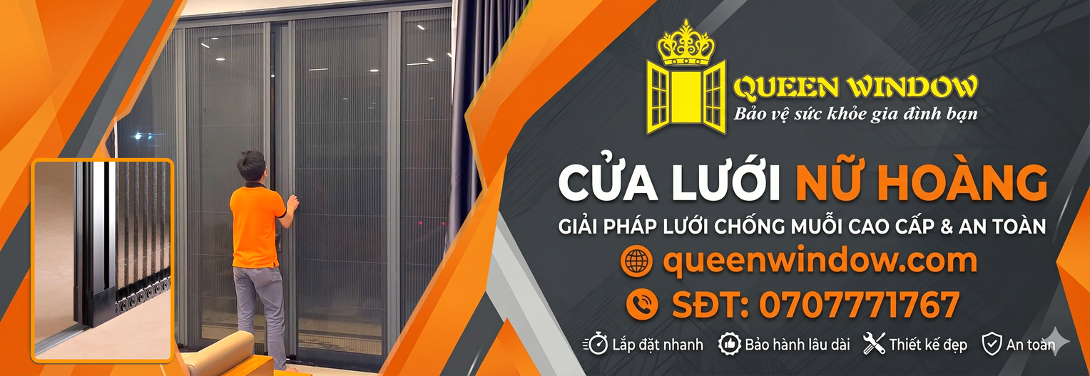 CỬA LƯỚI NỮ HOÀNG